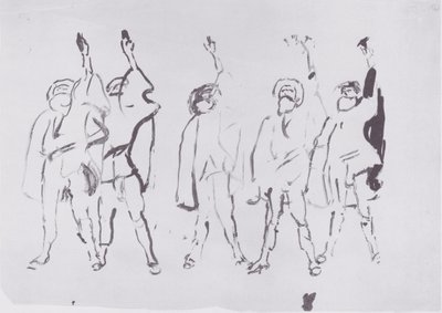 Five Sworn by Ferdinand Hodler